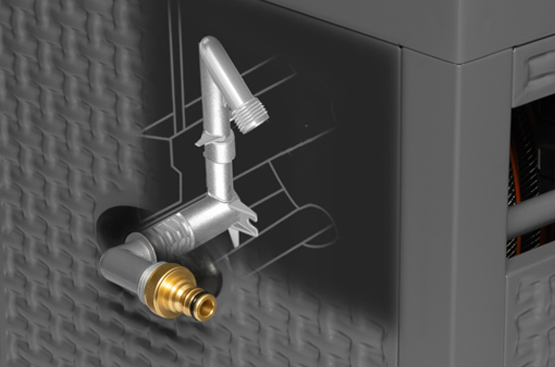 Внутренние части катушки выполнены из алюминия для долгого срока службы.