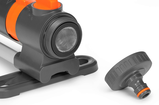 Внутренний металлический фильтр имеет увеличенную площадь и надежно защищает от попадания частиц грязи внутрь инструмента